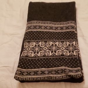 Winter scarf wool/ fleece extra warm